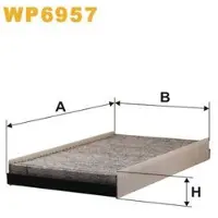 WIX FILTERS WP6957 Interieurfilter