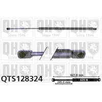 Quinton Hazell QTS128324 Gasveer achterklep