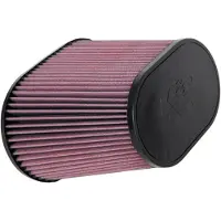 K&N Universal Rubber Filter 4in FLG 9IN x 5-3/4IN B / 7 x 4-1/2IN T / 7-1/2IN H