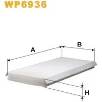 WIX FILTERS WP6936 Interieurfilter