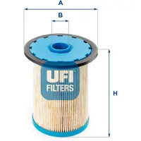 Ufi 25.146.00 Oliefilter