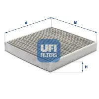 Ufi 54.122.00 Interieurfilter