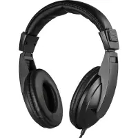 Sandberg Saver MiniJack Hoofdtelefoon Groot (Bedraad), Koptelefoon, Zwart
