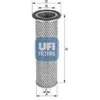 Ufi 27.024.00 Luchtfilter