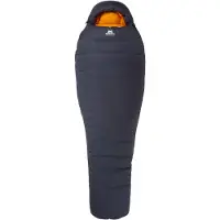 Mountain Equipment - Winterslaapzakken - Glacier 1000 Obsidian voor Unisex - Maat Links - Marine blauw