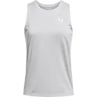 Under Armour Sporttop 'Twist' lichtgrijs / wit