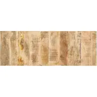 vidaXL Hoofdbord 140 cm massief ruw mangohout