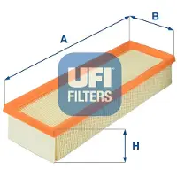 Ufi 27.939.00 Luchtfilter