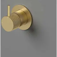 Hotbath Cobber X CX111EXT Afbouwdeel Voor Inbouw 2-weg Omstel - Verouderd Ijzer - Kranen, Badkranen, Inbouw Badkranen - 8720847738905