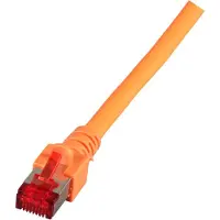 Generique EFB-Elektronik Cordon de raccordement RJ-45 (M) pour RJ-45 (M) 50 m SFTP CAT 6 sans halogène, moulé orange