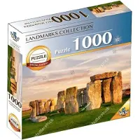 Braet Puzzel World Landmarks - Stonehenge 1000 stuks