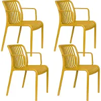 Housecraft living tuinstoel Mante (set van 4)