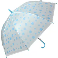Juleeze Kinderparaplu Ø 88x71 cm Blauw Wit Kunststof