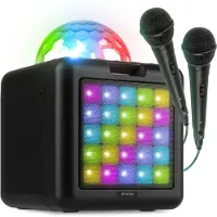 Fenton KAR15B karaokeset met Bluetooth en 2 microfoons - Inclusief