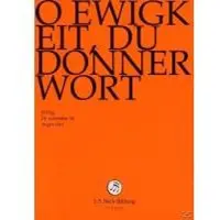 OUTHERE Chor & Orchester Der J.S. Bach-Stiftung, Rudolf Lutz - J.S. Bach: O Ewigkeit, Du Donnerwort Bwv (DVD)