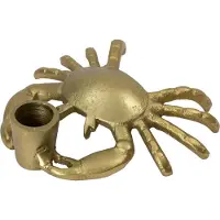 Intratuin Kandelaar Jaba Krab Goud 14,5 X 14 X 3 Cm