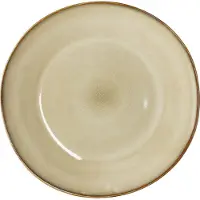 Mica Decorations Ontbijtbord Racco Beige D 20,5 H 2,5 Cm