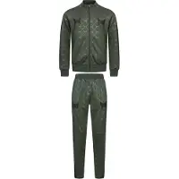 TAPOUT Joggingpak 'Punkass Track' kaki / olijfgroen / zwart