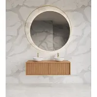 Gliss Design Onderkast heronimus 120x45x35 cm 2 laden met topplaat pure