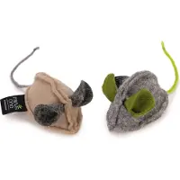 Beeztees Muis Minus One Luca 8 X 5 X 4 Cm 2 Stuks