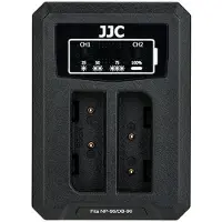 JJC DCH-NP95 USB Dual Battery Charger (voor Fujifilm NP-95 / Ricoh DB-90)