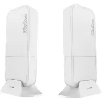 Mikrotik RBWAPG-60ADKIT draadloos toegangspunt (WAP) 1000 Mbit/s Wit Power over Ethernet (PoE)