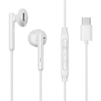 JOYROOM Type-C Half In-Ear Oordopjes - Wit
