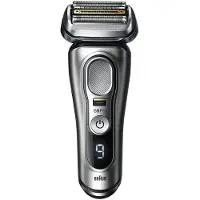 Braun Series 9 Pro 9477CC, scheerkop met folie, zwart, zilver, ProLift-technologie, knoppen, LED-indicator, oplaadbaar