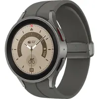 Samsung Galaxy Watch5 Pro - LTE/4G Smartwatch heren en dames - 45 mm - Titanium