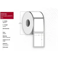 Capture Labels, Scheepslabel 105 x 75 mm, Kern
