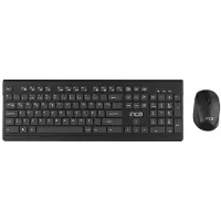 Inca IWS-519 toetsenbord Inclusief muis RF Draadloos QWERTY Turks Zwart