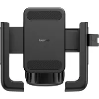 Baseus GoTrip Series Fietstelefoonhouder Achteruitkijkspiegel Versie Cluster Zwart, Smartphonehouder, Zwart