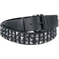 Rock Rebel by EMP - Gothic Riem - Studded Belt - zwart - Maat 90 cm