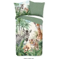 Good Morning kinderdekbedovertrek Thabo jungle - katoen