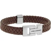 Steel & Barnett Armband Harrison Beige heren