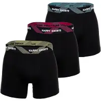 Happy Shorts 3-pack boxershorts heren