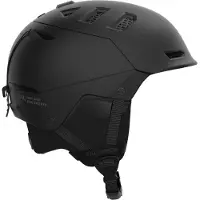 Salomon - Heren skihelmen - Husk Pro Black voor Heren van Wol - Maat 56-59 cm - Zwart