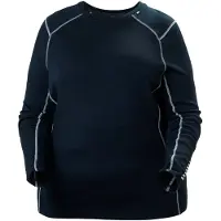 Helly Hansen Lifa Merino Midweight Crew Plus, dames, navy