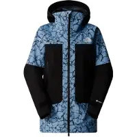 The North Face - Dames ski jassen - W Summit Verbier GTX Jacket Cornflower Glacial Frac voor Dames - Maat S - Kaki