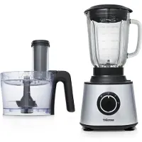 Tristar MX-4823, 1,5 liter, zwart, roestvrij staal, transparant, draaibaar, 1,5 liter, geschikt voor schnitzel, 0,6 meter
