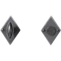 HDD pro WC Garnituur Ruit Ijzer Olive 110337