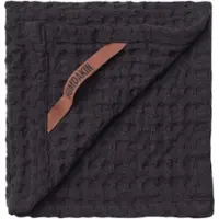 Humdakin Vaatdoek Waffle Coal & Sea Blue (Set van 2)