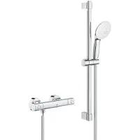 GROHE Grohtherm 800 cosmopolitan comfortset 60cm chroom 34768001
