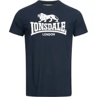 Lonsdale Shirt 'St. Erney' navy / wit