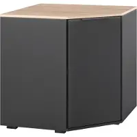 Vicco Betti Dressoir – 77.9 x 77.9 cm met 1 deur Antraciet/Sonoma