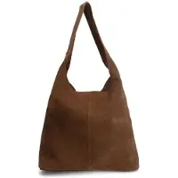 Manfield Bruine suède shopper | Maat Onesize