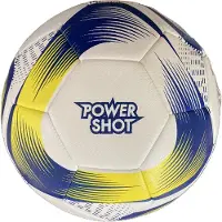 Powershot Set van 5 voetballen maat 4 - Pomp en opbergtasje