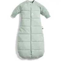 ErgoPouch Jersey Slaapzak met mouwen - 3,5 Tog - Slaapzakken - Slaapzak Baby - Slaapzak - Slaapzak 80 cm - 3-12 md - Sage