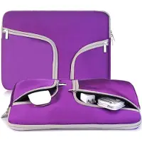 Phreeze Laptophoes 11 tot 12,9 inch - Paars - Laptoptas Dames - Waterafstotend - Tas Voor Laptop 12,6 Inch - Hoes met Ritssluiting
