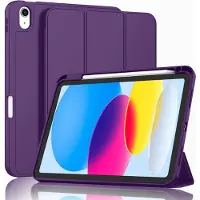 Phreeze Hoesje geschikt voor iPad 2022 10e generatie 10.9 inch Hoes Draaibaar Vouwbaar Bookcase Kunstleer Smart Cover